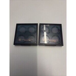 Anastasia Beverly Hills Refillable Eye Palette Set  of 2 Custom Empty 4 Well